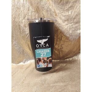 NEW Orca Chaser 27oz Stainless Steel Insulated Tumbler Cup Mug Travel Black